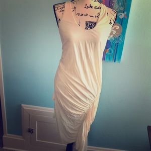 NWT Alexander Wang drawstring jersey dress size 6